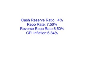 Saving-Ideas.com - CRR,Repo rate,Reverse Repo Rate